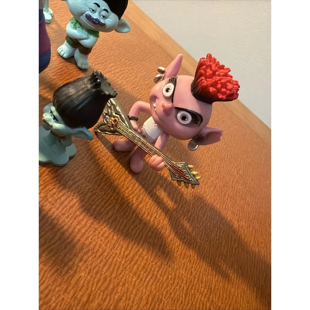 Dreamworks Trolls Figures Toy‎ Lot Of 12 Cake Toppers Toys